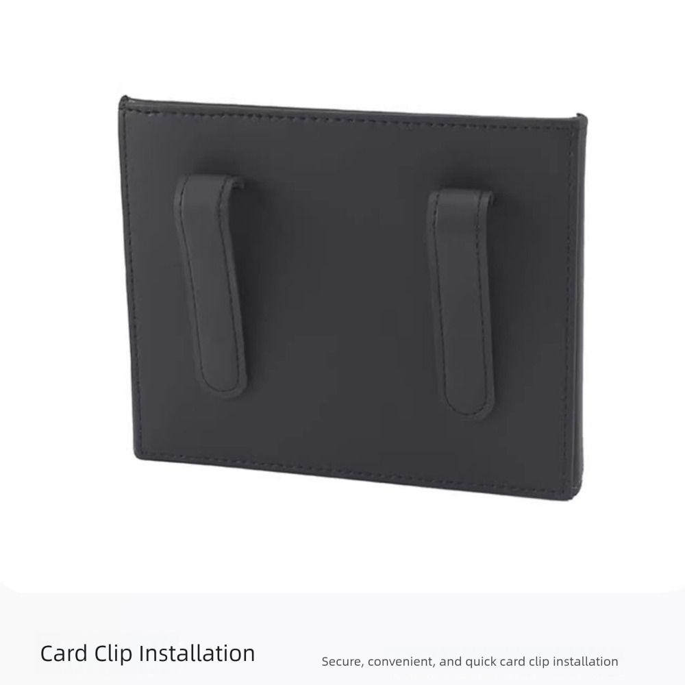 Leather Vehicle Garbage Bin Hanging Rubbish Bucket Car Organizer Car Backseat Storage Box  Sundries