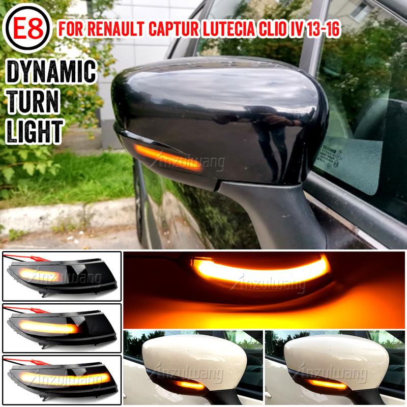 Left and Right for Renault KAPTUR CAPTUR J5 H5 Clio IV MK4 4 Lutecia Grandtour LED Turn Signal 2013 2014 2015 2016 Light