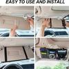 1 piece of car sun visor organizer, sun mirror holder, car interior accessories, pocket organizer, storage bag