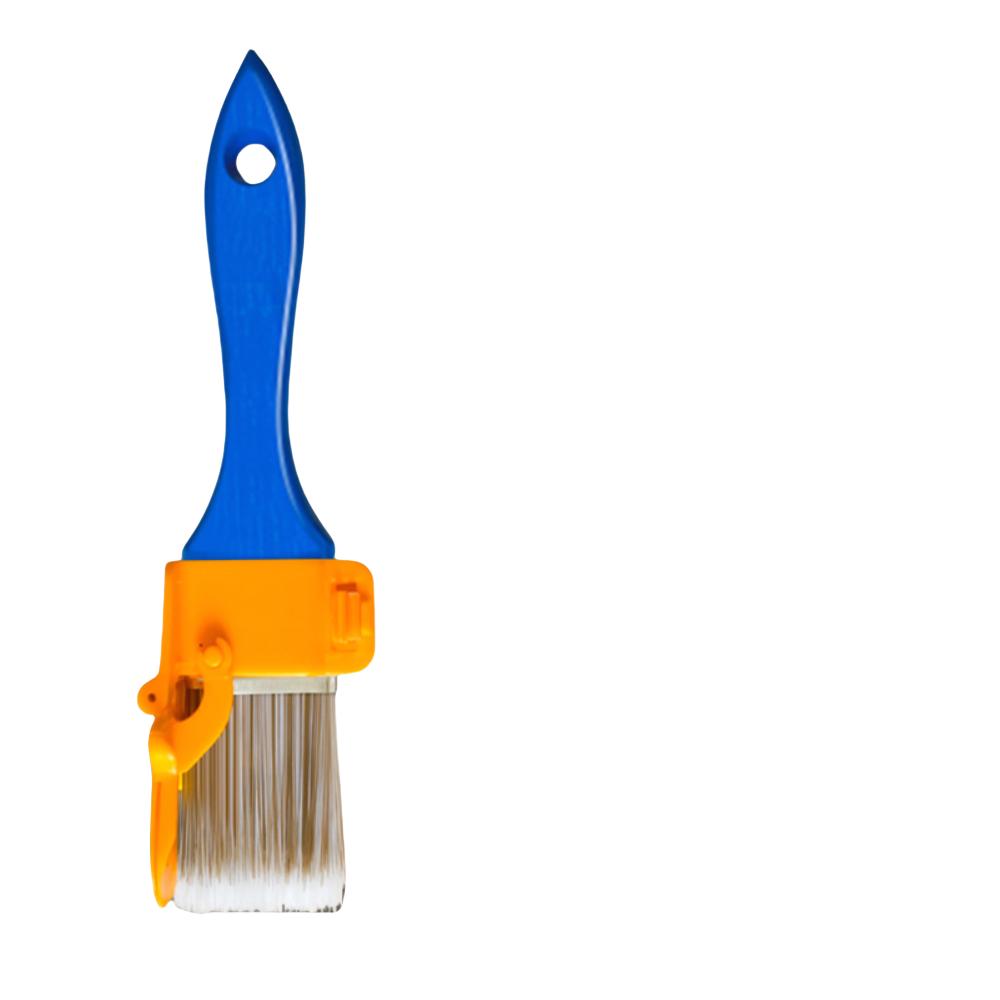 

Кисть для покраски кромок с разделением цвета Ручной инструмент для покраски кромок Идеально подходит для внутреннего и наружного использования на стенах и потолках blue