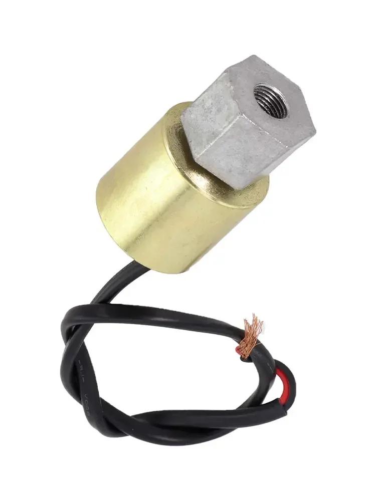 Air Pump Compressor Solenoid Valve Control Exhaust Check Valves Silent Oil-free Cast Aluminium Air Tools Parts