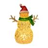 Lighted Christmas Snowman Decoration Tabletop Centerpiece Festival Figurine