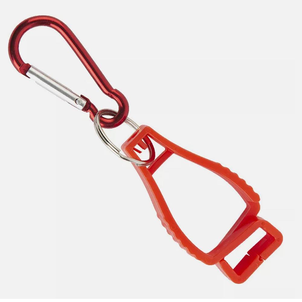 1PC Outdoor Glove Clip Hanger Multi-purpose Anti-drop Hook Clip Holder Plastic Protective Work Gloves Safety Clamp Camping Tools