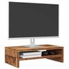 VidaXL Monitor Stand Old Wood 42 X 24 X 13cm Engineered Wood, Computer Stand, Keyboard Stand, Stand of 855796