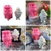 Santa Figurine Silicone Molds Plaster Silicone Molds for Plaster Decoration Christmas Decoration, Epoxy Resin Project
