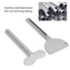 2pcs Toothpaste Tube Squeezer Saves Paste Rolling Stainless Steel Toothpaste Squeezer Dispenser