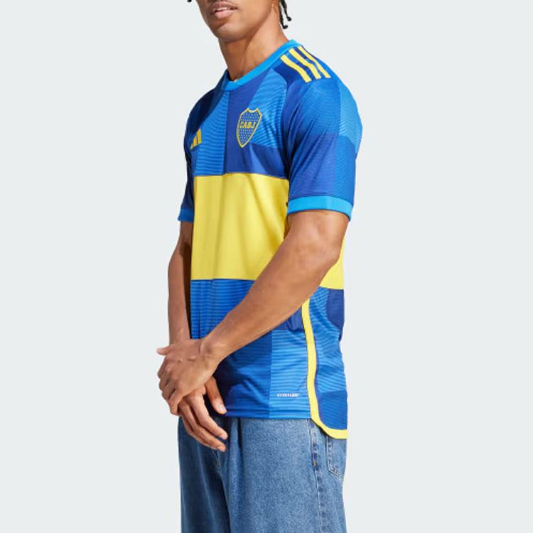 New Adidas Soccer Jerseys Men Blue HT3691