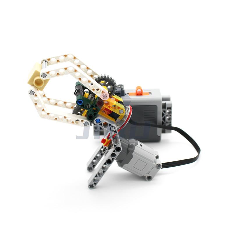 MOC High-tech 46 Pezzi Pinza Meccanica Modello Meccanico Blocchi da Costruzione Mattoncini Compatibili con Set PF a Motore Giocattoli Fai da Te