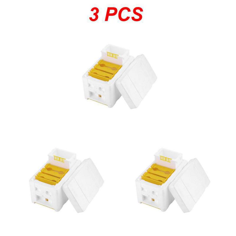 Cutie de reproducere albinelor Regina Cutie de împerechere Cutie de spumă pentru stup de albine Cutie de polenizare de grădină pentru apicultor Cutie de reproducere a albinelor Echipament de apicultura