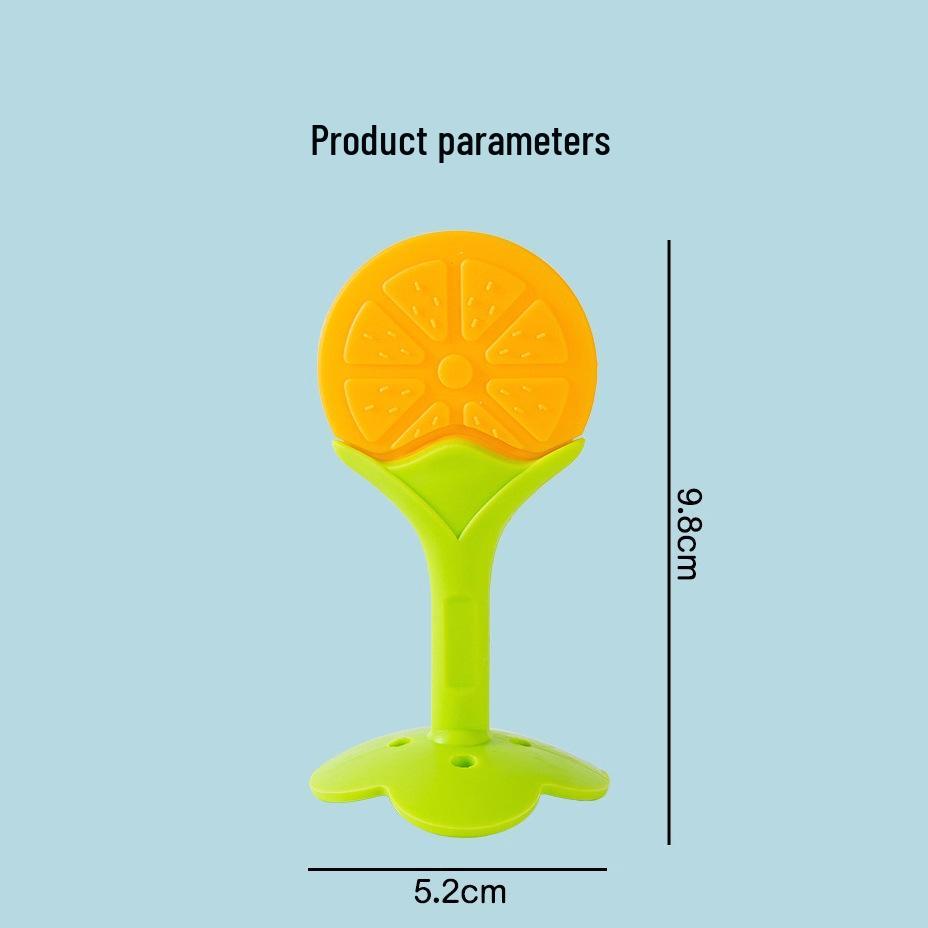 3D Fruit Silicone Baby Teething Stick 