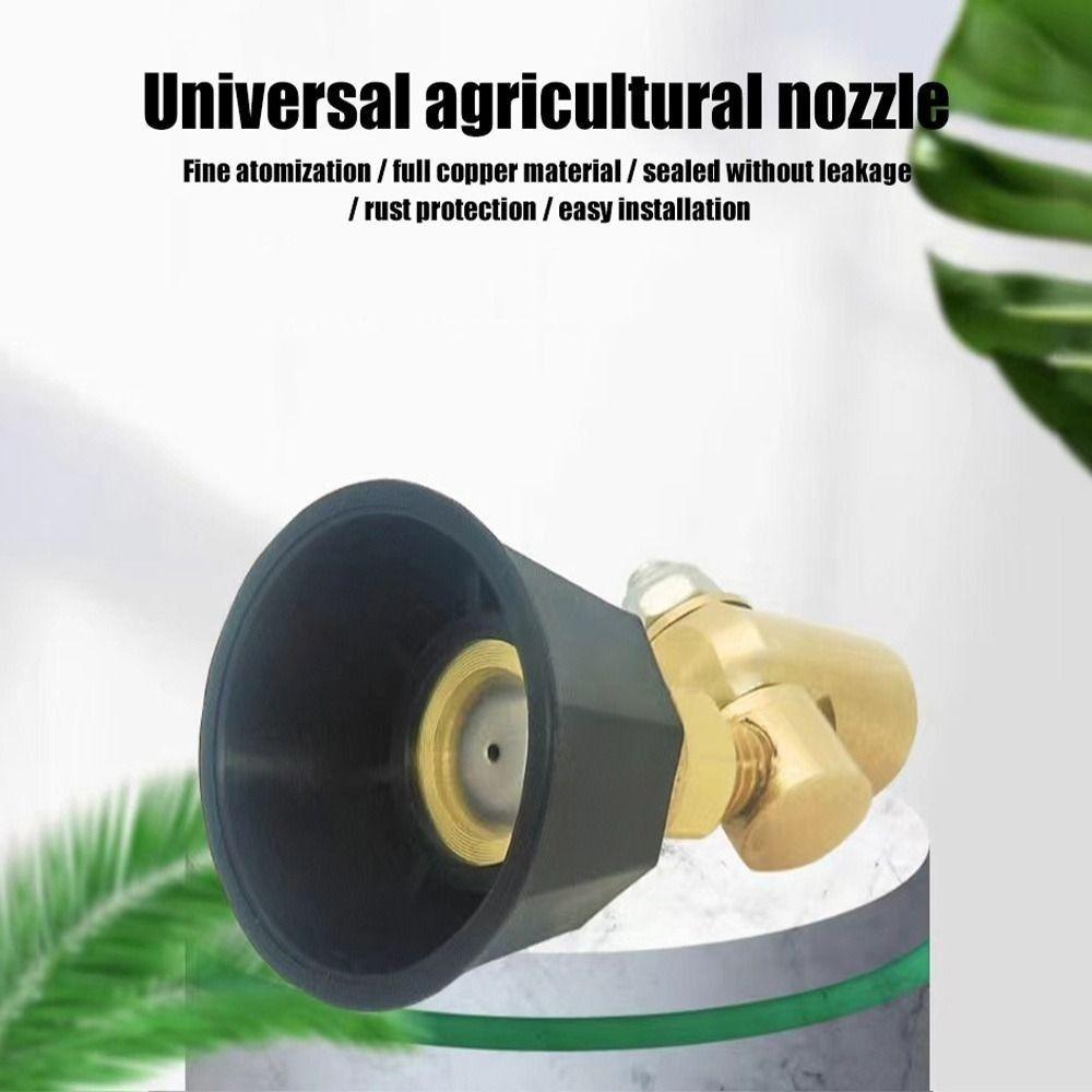 Brass Rotatable Sprayer Nozzle Pest Control Gimbaled Nozzle Agricultural Gardening