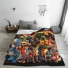 Brainrot AI Italian Plush Blanket generates animal patterns flannel material suitable for children and adults