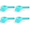 1-4 Pezzi Clip per Sacchetti per Alimenti Conservazione Alimenti Clip Sigillanti con Beccuccio Versatore Clip per Sacchetti Patatine da Cucina Tappo di Plastica Clip Sigillante Conservazione Cucina