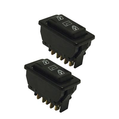 Universal Power Window Switches for 12V/24V Car and Trucks 5PIN Terminal Stable Control ABS Construction
