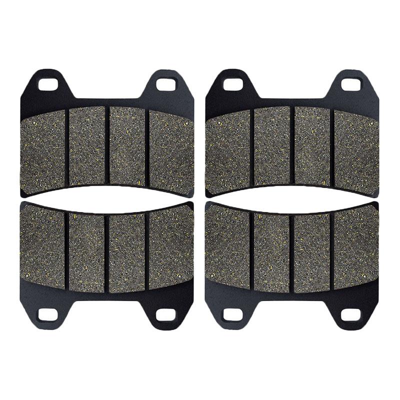 Cyleto Motorcycle Front or Rear Brake Pads for Moto Guzzi Breva 850 1100 Griso Stelvio 1200 Norge GT Sport for Aprilia RST 1000