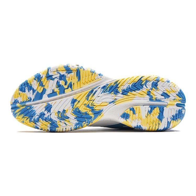 Anta Comfortable Versatile Non-Slip Durable Low-Top Kids Basketball Shoes Kids sneaker Blue White A312411104-1