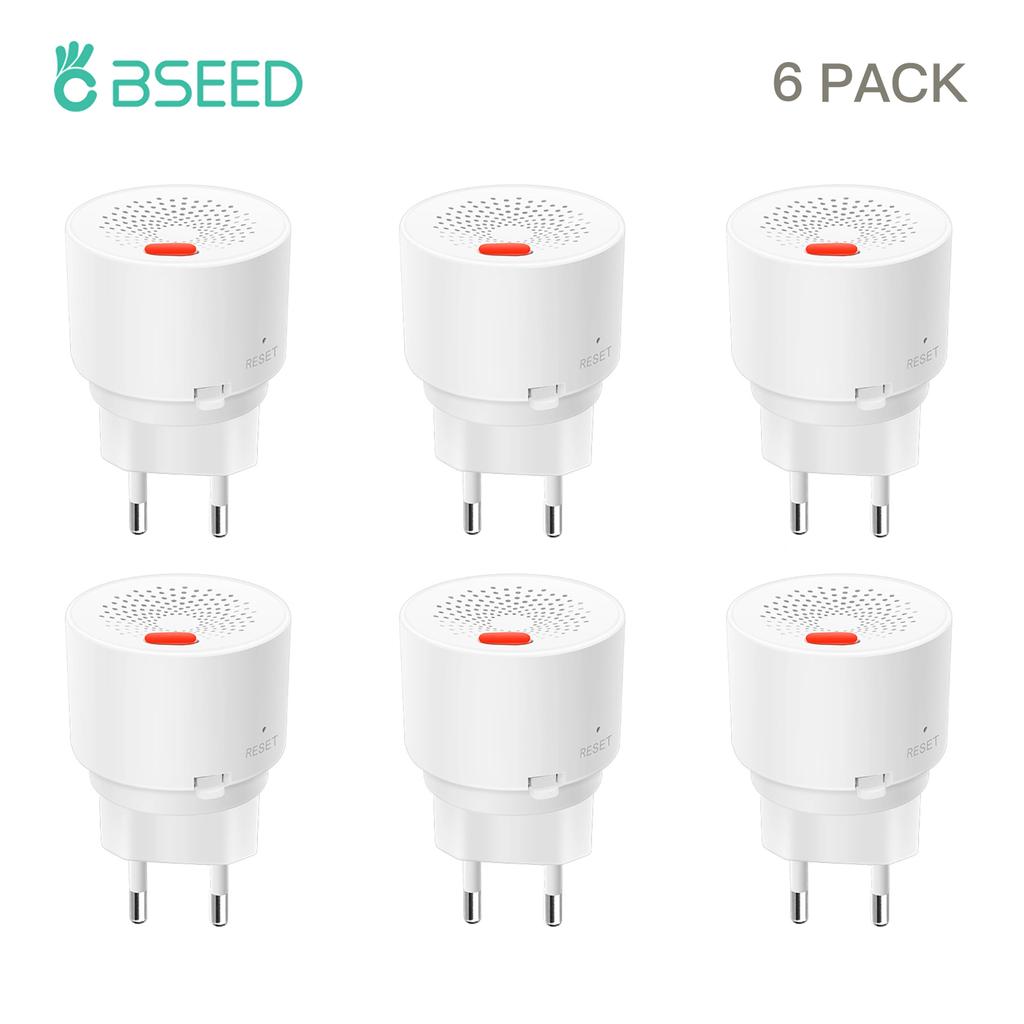 Bseed Zigbee Natural Gas Sensor Combustible Household Smart LPG Gas Alarm Detector Leakage Sensor Fire Safety Smart Home