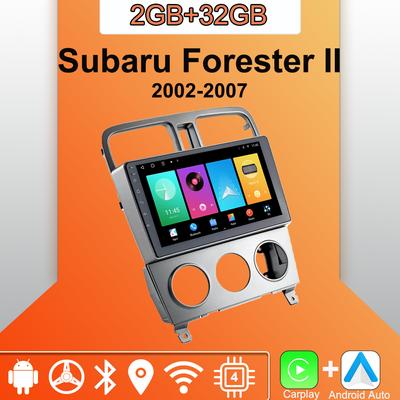 Android Carplay Car Radio For Subaru Forester II 2002-2007 Multimedia Player Head Unit Stereo GPS Navigation BT WIFI 2+32GB