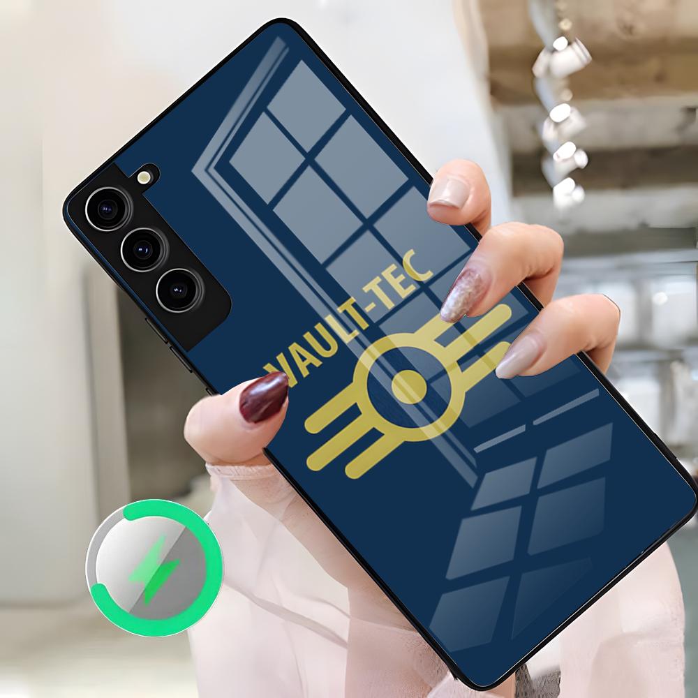F-Fallouts Vault Phone Case For Samsung S26 Ultra S25 Edge S23 S22 S21 S20 Ultra Plus S24 Fe A25 Magnetic Glass Cover