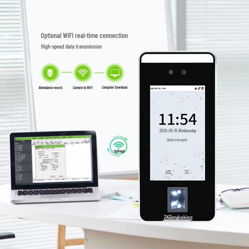 ZKTeco XFace600 Dynamic Face & Fingerprint Attendance & Access Control System