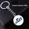 NBA Team Logo Basketball Fan Keychain Pendant