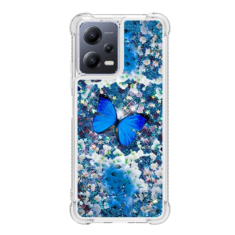 Redmi Note 12 Pro Case For Funda Xiaomi Redmi Note 12 Pro Cover Quicksand Dynamic Liquid Case On Redmi Note12 12Pro Phone Cases