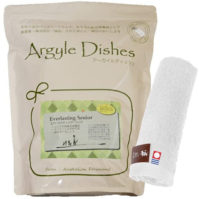 

Argyle Dish Everlasting Senior 2 кг [Включает оригинальное полотенце для рук Имабари, безопасное для собак] [Цвет полотенца: Белый]