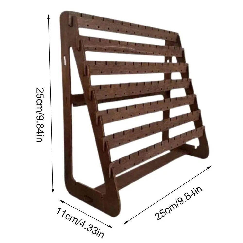 Wooden Earring Display Stand DIY Jewelry Organizer Holder New Ear Studs Storage Rack