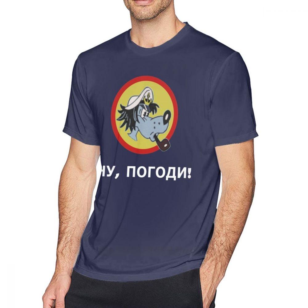 Nu Pogodi T Shirt Nu Pogodi Wolf Tshirt Unisexs 100 Cotton Tee Shirt Printed Short Sleeves Beach Plus Size Fun Tshirt