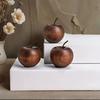 Wooden Aromatherapy Diffuser Wood Christmas Fruit Shape Ornament Decorative Essential Oil