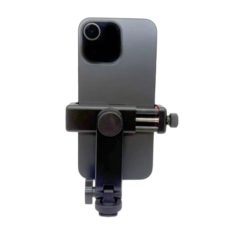Plastic Phone Clip with Cold Shoe Adapter Durability for Secure Attachment of Photography Accessories Outdoor Use