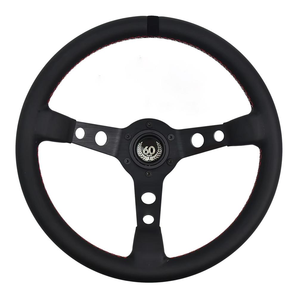 Italy Style 14 inch 60th Anniversary Steering Wheel MOD. 07 ANNIVERSARIO Sports Steering Wheel For Drift Simulation Game