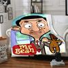 Mr Bean'S Cartoon Adventure Lightweight Blanket Comfortable Suitable for Sofa Couch Office Bed Picnics Four Seasons Universal Lovers Gift Y16