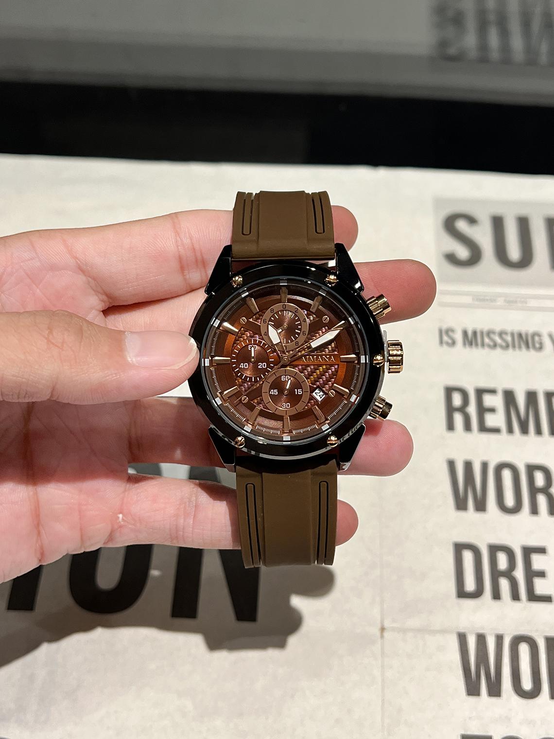 

Sport Silicon Band Watch Cool for man Yes чёрный