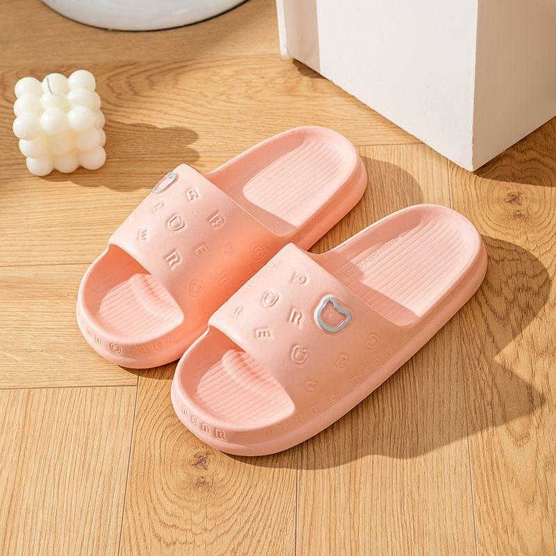Indoor Woman Slippers Eva Thick Slides Bedroom Soft Shoes for Women Designer Luxury New Style Elegant and Fashionable 39 Sandals