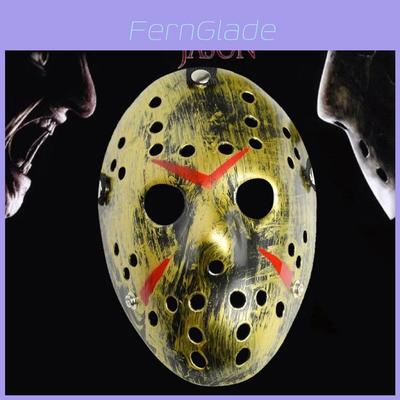 Jason Mask With Blood Effect For Halloween Cosplay Scary Horror Props In Multiple Colors