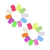 20PCS Teeth Dental Wax Healthy Portable Comfortable Stimulation Relief Orthodontic Wax for Braces Aligners Wearer