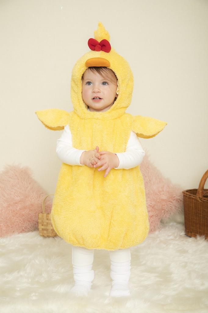 Clearstone Marshmallow Baby Cosplay Halloween Kigurumi Marshmallow Chick Baby 80cm Yellow