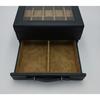 Used Fossil Vanity Case WATCH BOX Black