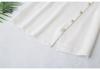 Plus Size Women's Patchwork Short Sleeve Tee with Studded Buttons - 2026 New Style Fashion Top