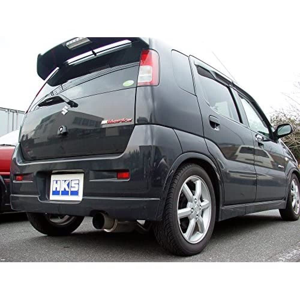 HKS Automotive Sports Muffler High Power 409 Suzuki Kei Works Kei Sports Alto Works Wagon R HN22S HA22S MC22S MC21S MC12S MC11S Vehicle Inspection