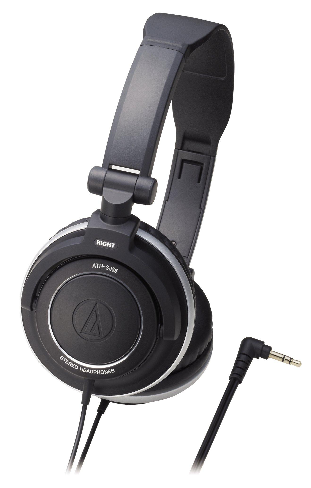 

Портативні навушники Audio Technica Black BK ATH-SJ55