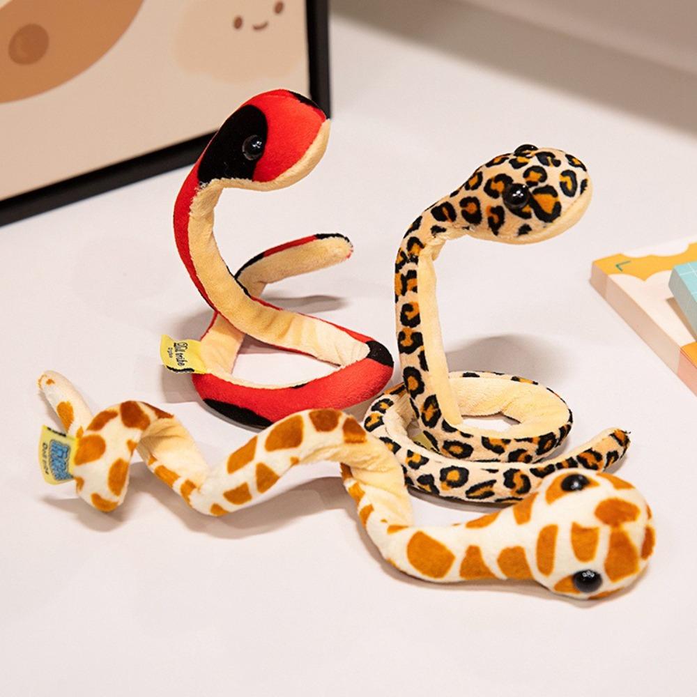 Little Snake Year of The Snake Plush Toy Snake Stuffed Plush Doll  Kids Birthday Christmas