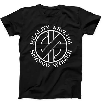 Krasse Realität Asyl Punkrock Musik Lustiges Geschenk Schwarzes T-Shirt 212