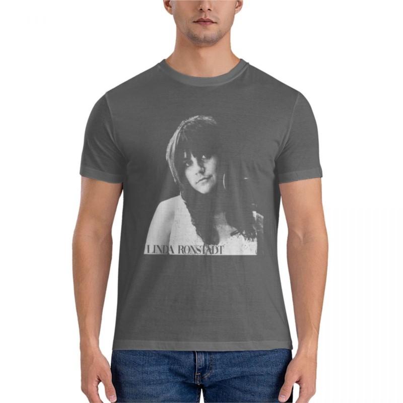 men tshirt Linda Ronstadt Retro portrait Essential TShirt mens t shirt sports fan tshirts summer male teeshirt