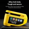Blocare de frână cu disc pentru roată de motocicletă, antifurt, de securitate, cu alarmă, din aliaj de aluminiu, încuietori de siguranță pentru biciclete pentru bicicletă electrică, scuter