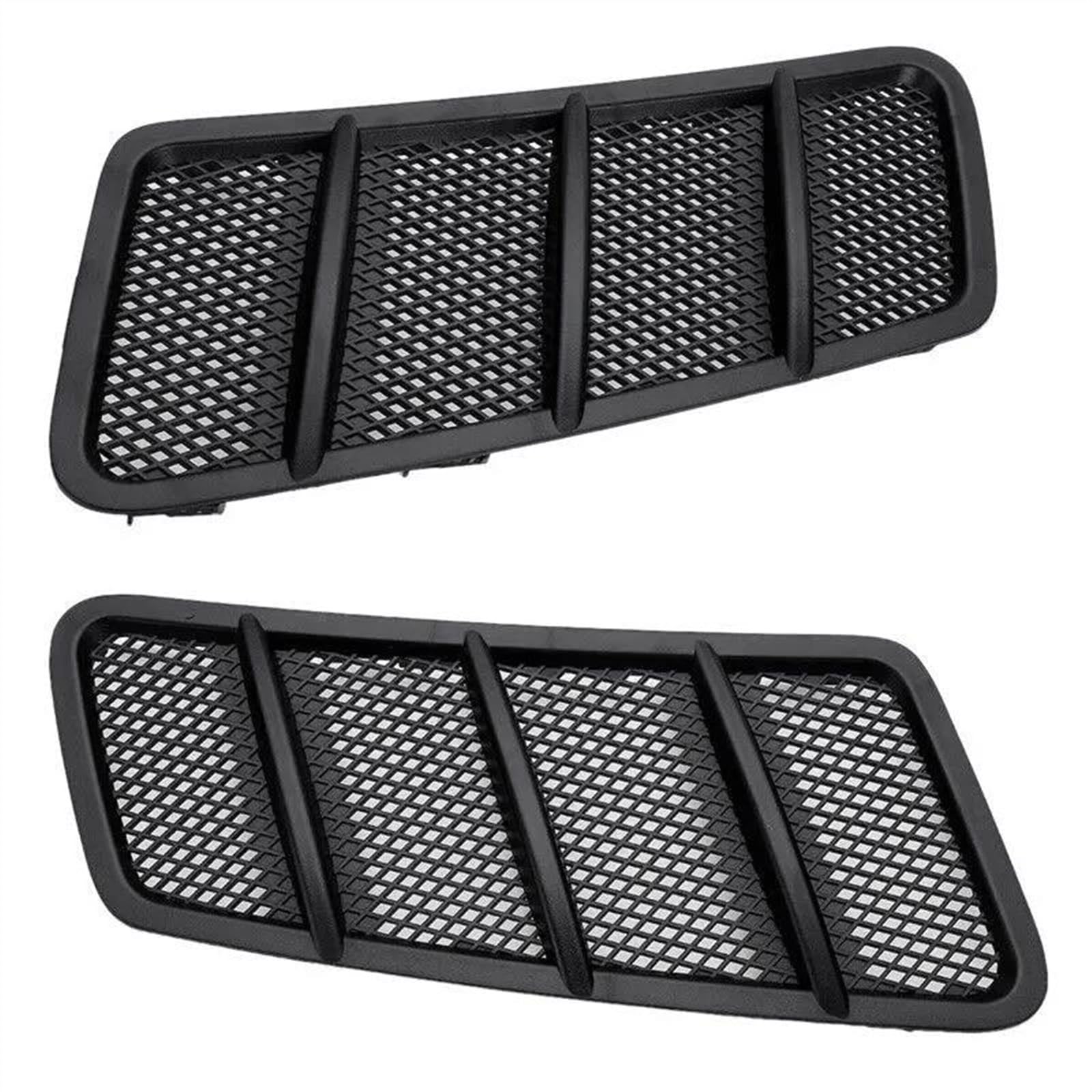

for 2012-2015 W166 Mercedes Benz ML GL Class Upper Front Hood Bonnet Grille Grill Vent Cover Trim 1668800105 1668800205 Left and Right