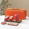 Hongyu Nafu 10-Piece Chinese Business Travel Tea Set