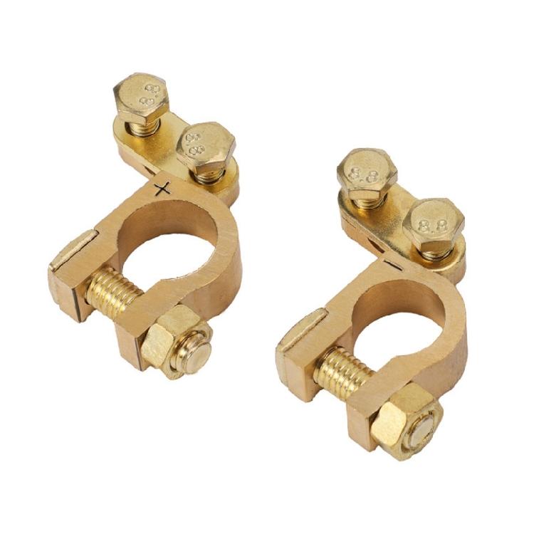 Anti-Rust Thick Copper Battery Terminal For Better Conductivity And Long Lasting Functionality Increased Load Capacity