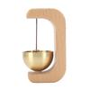 4PCS Shopkeepers   for Door Opening Wooden Magnetic C Shape Door  Ornament for Refrigerator Home Store Restaurant